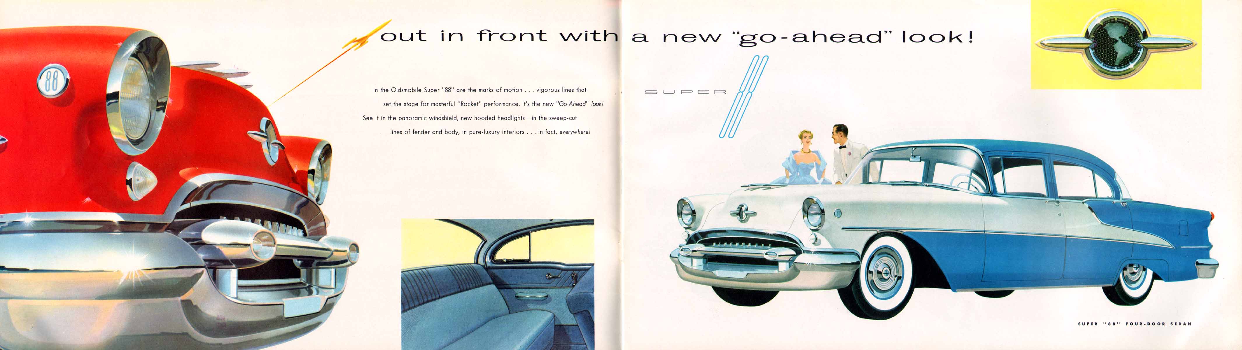 1955 Oldsmobile Motor Cars Brochure Page 12